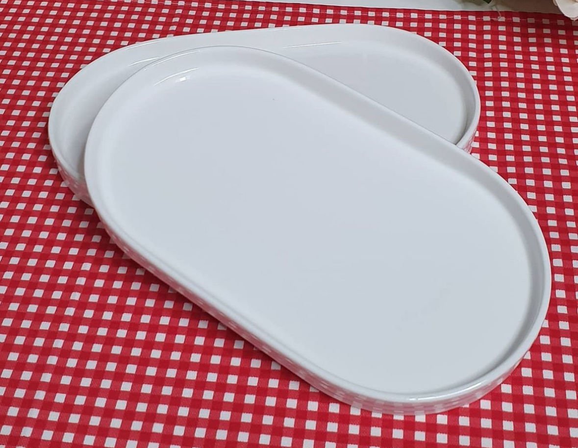 PERLA 26CM OVAL PORSELEN SERVİS