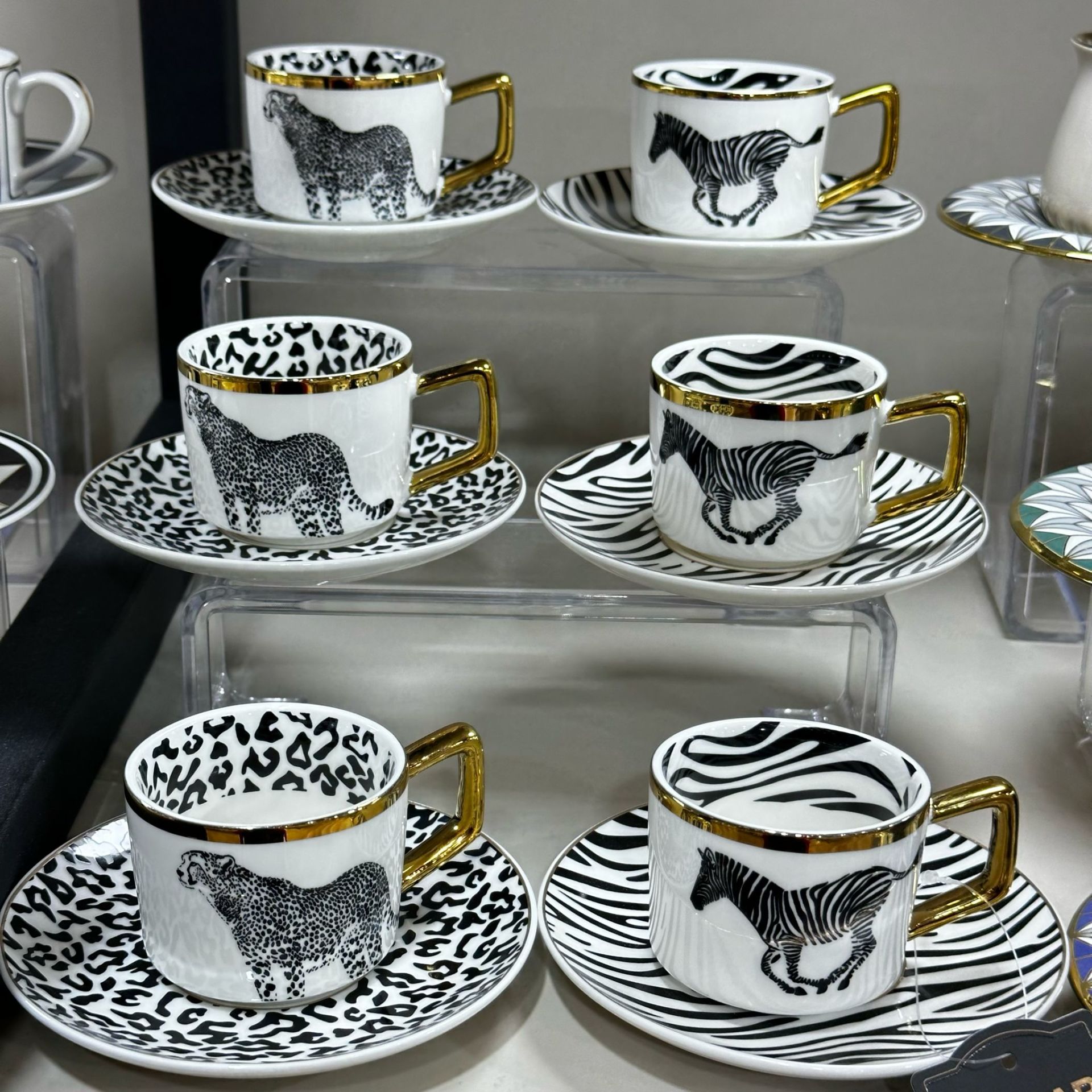 ELEGANCE  6’LI FİNCAN SETİ