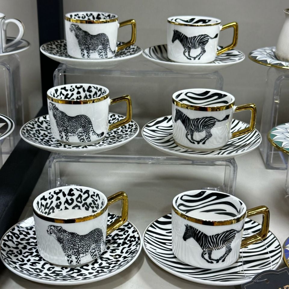 ELEGANCE  6’LI FİNCAN SETİ