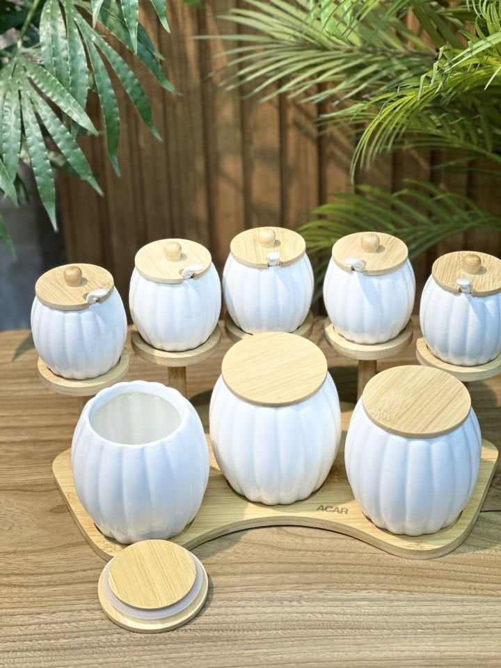 TAMARA 8’Lİ PORSELEN BAHARATLIK