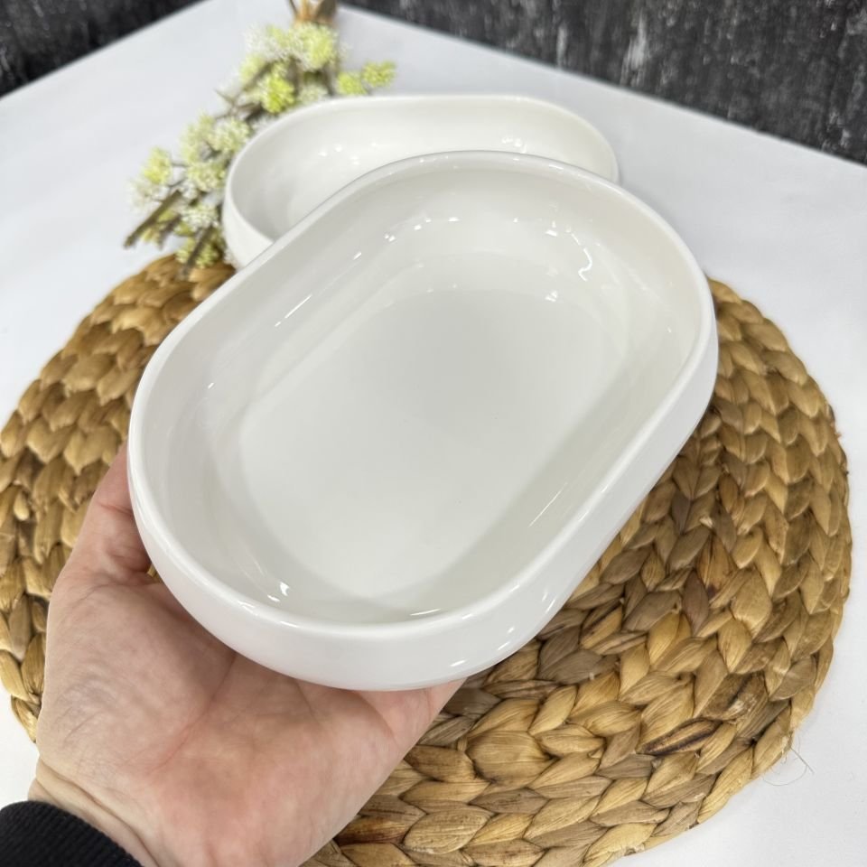 BİANCO PERLA 16.5CM OVAL SERVİS