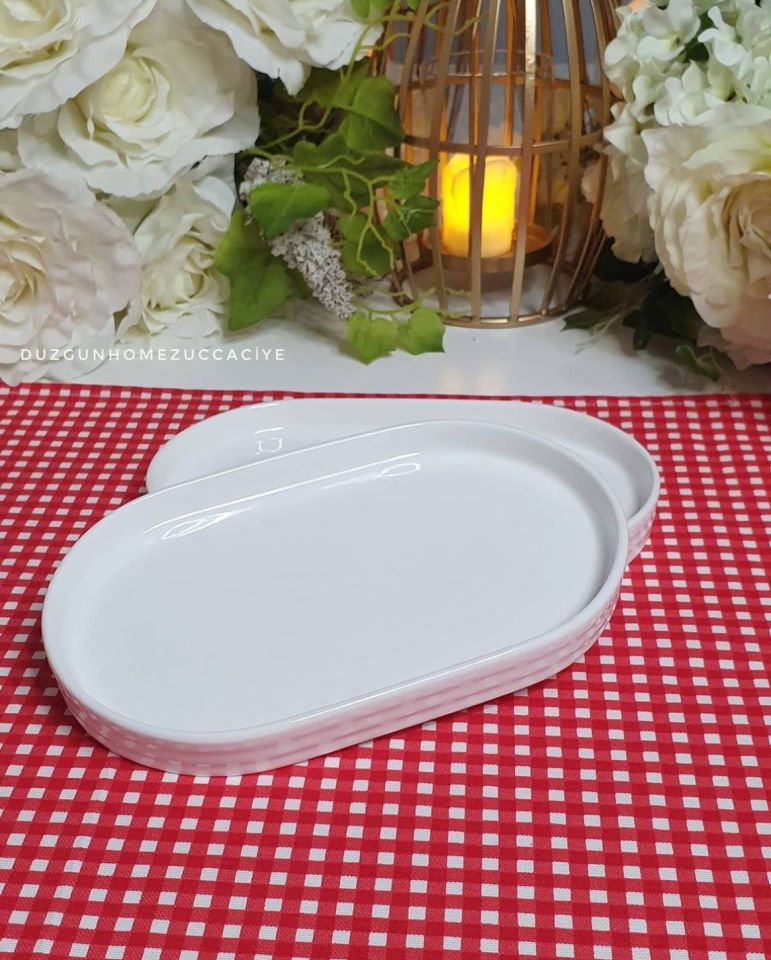 PERLA 20CM OVAL PORSELEN SERVİS