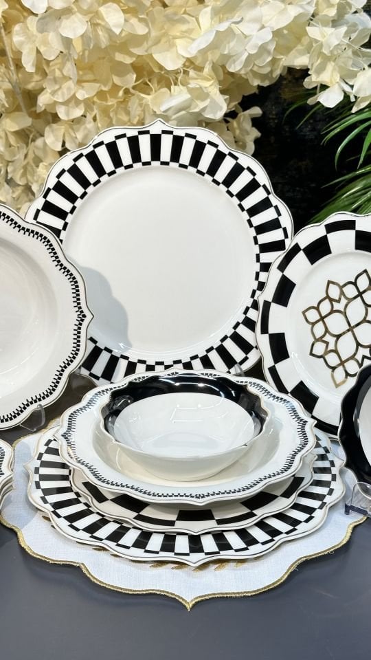 BONE 24 PARÇA 6 KİŞİLİK YEMEK TAKIMI