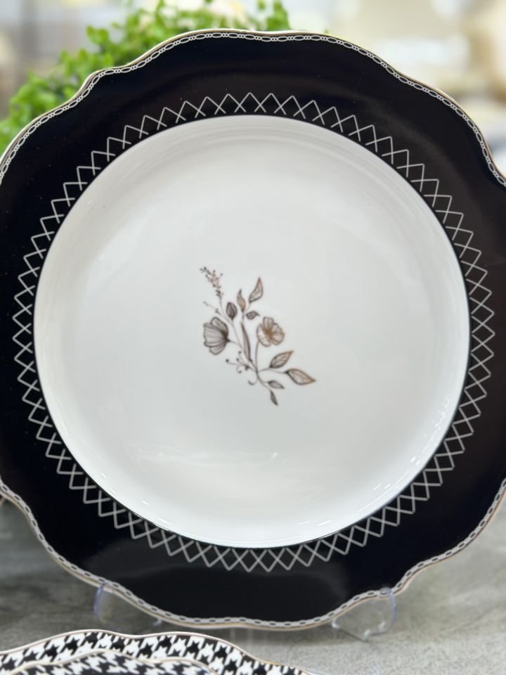 ADENA PORSELEN 6 KİŞİLİK YEMEK TAKIMI