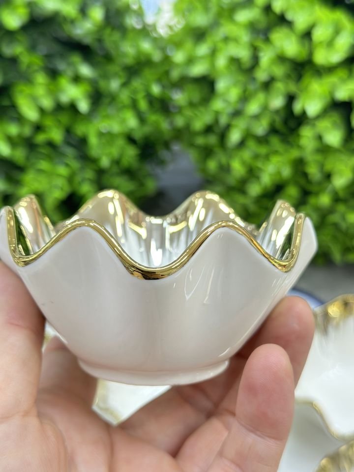 SAFİR GOLD PORSELEN KASE