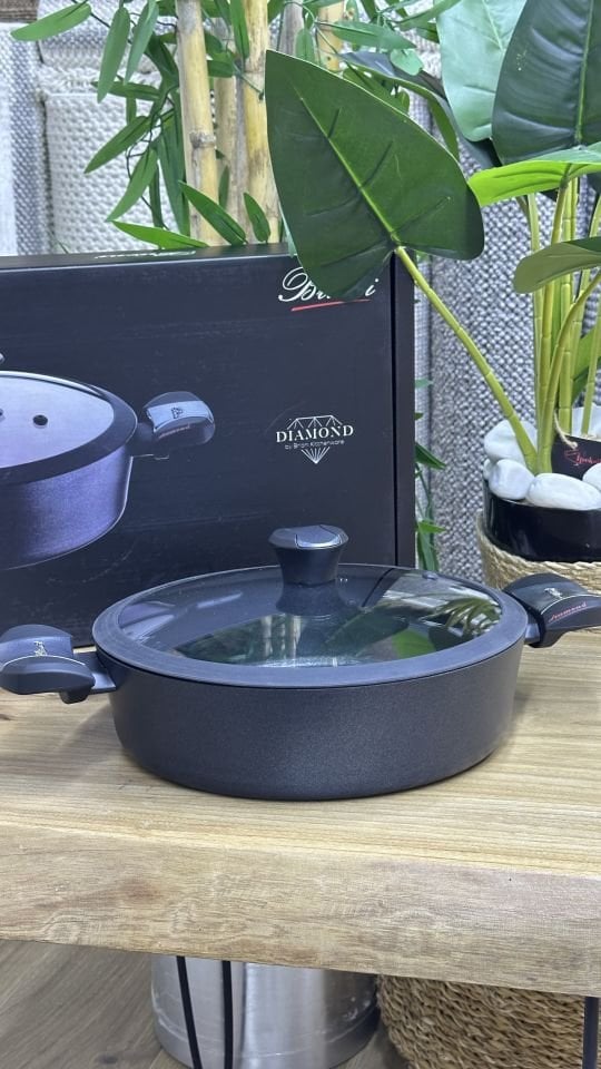 DİAMOND BASIK 30CM PİLAV TENCERE