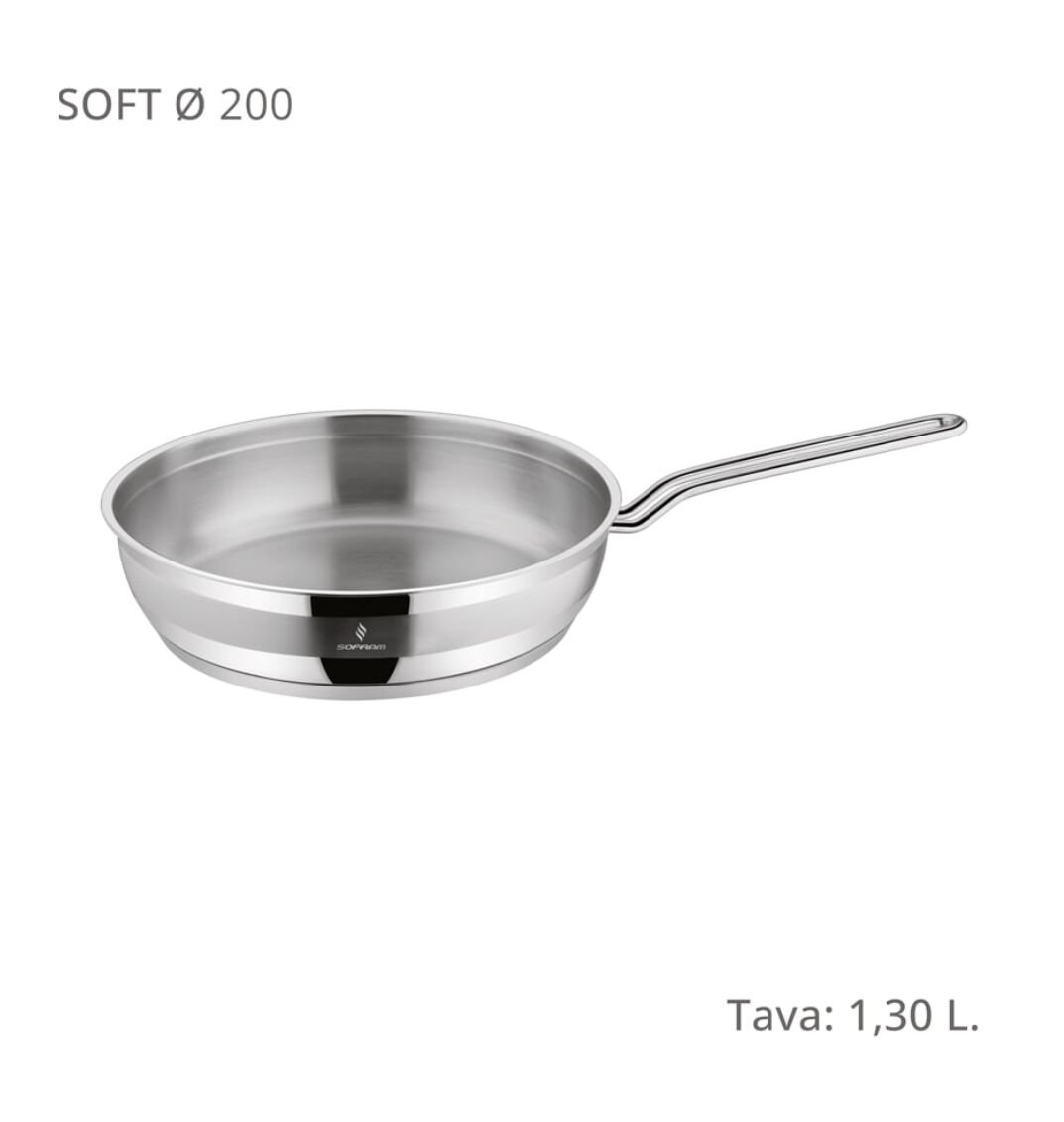 SOFRAM SOFT 20CM ÇELİK TAVA