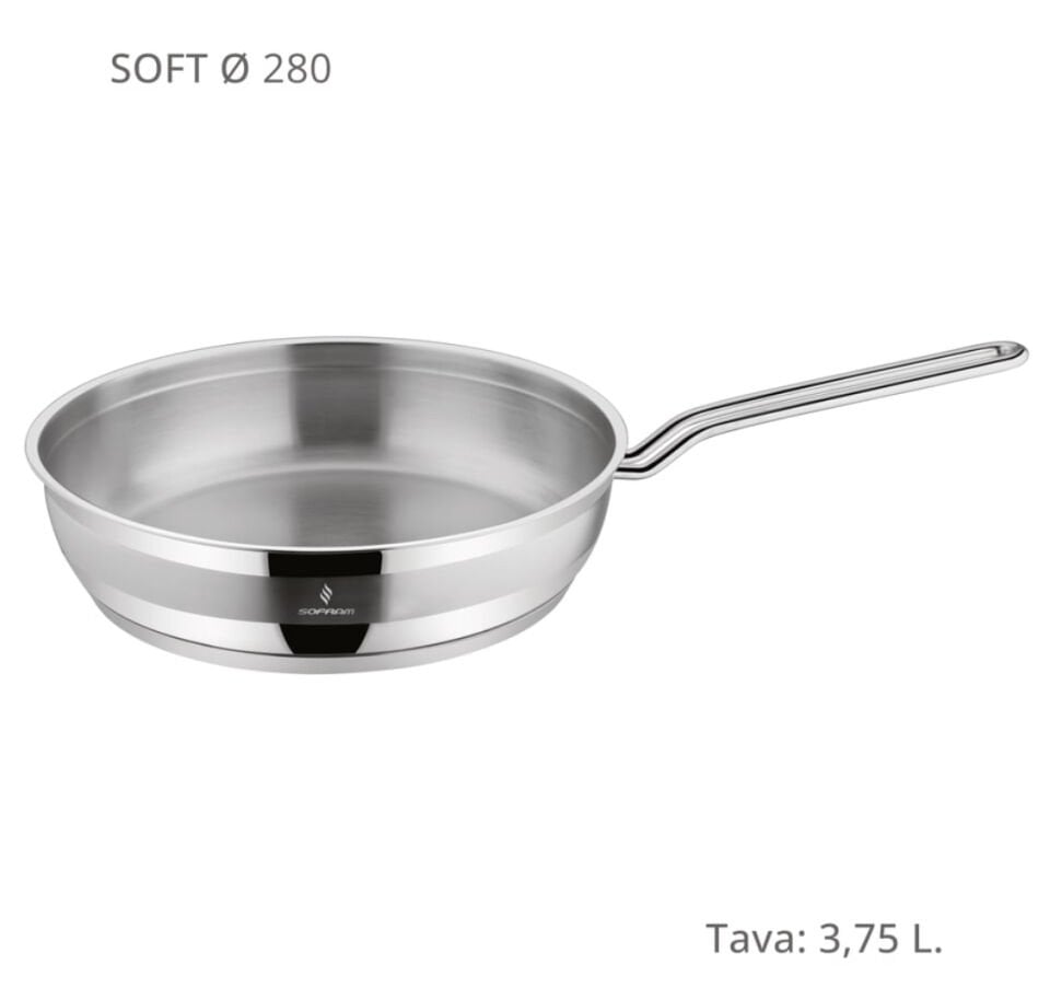 SOFRAM SOFT 28CM ÇELİK TAVA